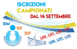 Apertura Iscrizione Campionati